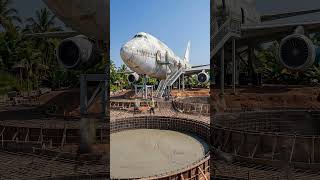 Turning an Abandoned Airplane Into a Luxury Waterpark Paradise