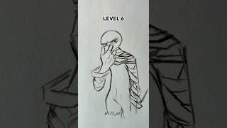 How to draw stickman with levels #drawing #stickman #tutorial #fpy