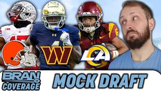 NFL First Round Mock Draft and Potential Fantasy Fallout - Bran Coverage Podcast 4/22
