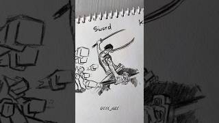 how to draw characters with ( punches, katana, kick) #drawing  #stickman #fpy