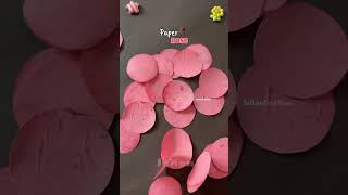 Luxury Paper rose with just tissue paper 🥀 #papercraft #diy #easycrafts #shortvideo
