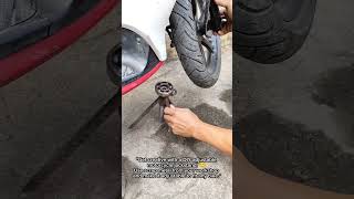 Adjustable Motorcycle Jackstand: Made from Scrap Metal #ScrapMetalProject #DIYMotorcycle #Motor