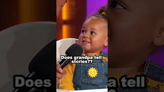 “Interview with small mouths… let’s see what happens!😛😅