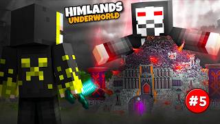 I Explored The Underworld Society in Himlands SMP in Minecraft
