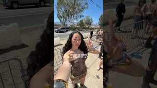 we had a surprise visitor 👀 BIEBERCHELLA DAY 2 ✨