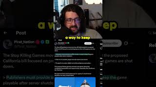 California is finally fighting for our games..