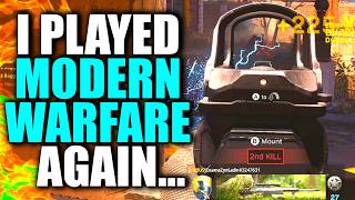 My BRUTALLY HONEST Thoughts on Modern Warfare 2019 & Infinity Ward... (I Played Again After 6 Years)