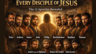 Every Disciple of Jesus Explained | The 12 Apostles, Their Lives, Missions, and Deaths