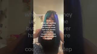 Is online school better? #mentalhealth #vent #school #anxietyawareness Credits: a9460k