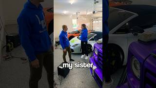 Asking my BROTHER to drive his SUPERCAR 😱