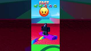 Tree VS Rainbow Parkour Who Wins? 🌊 #roblox #usa #escapetsunamiforbrainrots