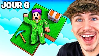 SURVIVRE 100 JOURS SUR UN SEUL BLOCK !!