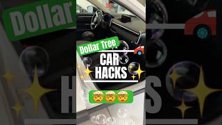 Simple Dollar Tree products to use in your CAR! 🚙 10+ CAR HACKS!✨ #car #hacks #organization