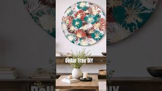 Dollar Tree wall hanging DIY decor #dollartreediy #wallhanging #walldecordiy #viraldiy