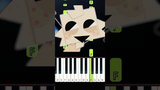 Dandy's World - MC GOOB (EASY Piano Tutorial)