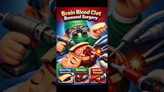 Brain Blood Clot Surgery Explained in 3D Animation  🧠 | Craniotomy Procedure Step by Step