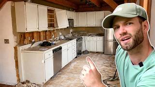 What Happens When A Man Remodels a Kitchen with Zero Female Input? (Kitchen Renovation Timelapse)