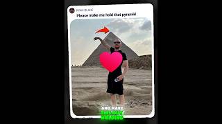 so I took this photoshop request way too literally 🏜 #photoediting #meme #photoshop #funny