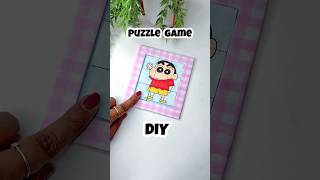 Shin-chan Puzzle Game #diy #craft #puzzle #game