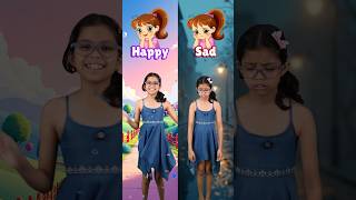 Feelings & Emotions Vocabulary for Kids 🤩 | Easy English Words | Adi Connection AC #shorts