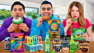 PROBANDO los DULCES más RAROS del MUNDO