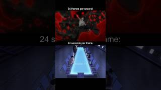 When they confuse 24 frames per second with 24 seconds per frame #MobPsycho100 #OnePunchMan #Anime