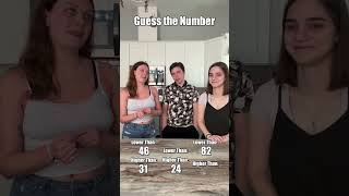 THE GREATEST GUESS OF ALL TIME! Guess My Number Game Challenge with @BrynLamanna
