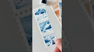 How small is too small… to paint? 🤔#watercolorart #miniatureart #paintingprocess #relaxingart