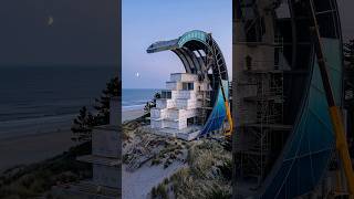 Coastal Shipping Container Structure — Full Construction Sequence